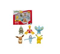 Pack 6 Figurines Pokémon - - JW3614 - 5 cm - Combats Pokémon