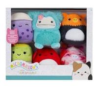Pack 6 Peluches Micromallows Squishmallows Style 1 6 cm Modèle aléatoire Multicolore G