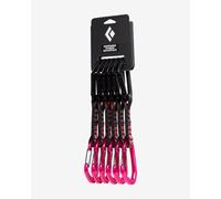 Pack 6 sangles express Black Diamond Hotforge Hybrid Quickpack 12 cm rose