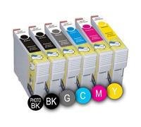 PACK 6 x ENCRES COMPATIBLES INKPRO MULTICOLORESE PGI525 BK - CLI52PACK 6 x Y FOR CANON MG5100