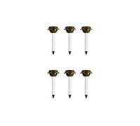 pack 6x répulsifs solaires antiserpent lézar jardin repousse serpent
