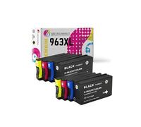 Pack 8 cartouches compatible avec HP 963XL - 123CONSOMMABLES