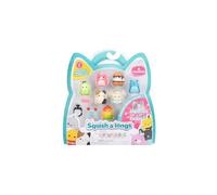 Pack 8 Figurines Squish A Long Squishmallows Modèle Aléatoire