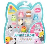 Pack 8 Figurines Squishmallows Modèle aléatoire