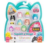 Pack 8 figurines Squish-a-long Style 1 W3 Multicolore A