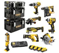 Pack 8 outils Premium XR 18V 5.0Ah BL - DEWALT DCK853P4-QW