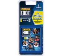 Pack 8 pochettes de 5 stickers Foot Championnat de France 2017-18 Panini G