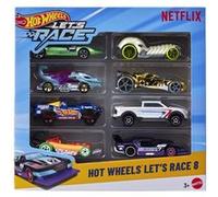 Pack 8 véhicules Hot Wheels Let’s Race Multicolore C