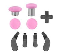 Pack 9 en 1 comprenant des joysticks de rechange, un D-Pad et des pagaies (noir)