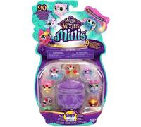 Pack 9 Figurines Minis - MAGIC MIXIES - Mini créatures a collectionner, chaudrons et ingrédients inclus
