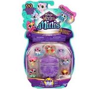 Pack 9 figurines minis - Magic mixies - Mini créatures a collectionner, chaudrons et ingrédients inclus Multicolore G