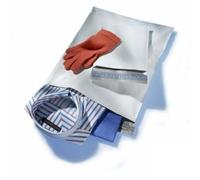Pack A Bag® Enveloppe Plastique 4 Formats Expédition Emballage Colis Lot de 100 pièces Blanc Idéal envoi Vêtements Sac Sachet Pochette