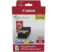Canon Cartouche d'encre originale 6443B008 / CLI551XL Multipack