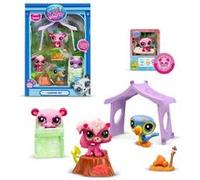 Pack A Theme 3 Pets - Bandai - Littlest Pet Shop Camping - Animaux Et Accessoires Multicolore G