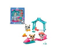 Pack A Theme 3 Pets - - Littlest Pet Shop Neige - Animaux Et Accessoires