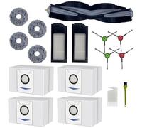 Pack accessoires compatible avec Ecovacs Deebot X1 Omni/X1E Omni/X1 Turbo/T10 Turbo/T10 Omni - Sacs, Filtres, Serpillères, Brosses Latérales, Rouleau Extracteur Phonillico®