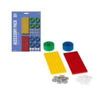 Pack Accessoires Bases de construction + Roues - PLUS PLUS - NEUF