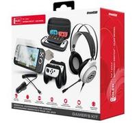 Pack accessoires gaming Just For Games dreamGEAR pour Nintendo Switch Modèle OLED Noir et blanc