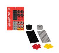 PLUS PLUS - Kit d'accessoires - Roues & Base de Construction - Jeu de Construction pour Enfant dès 3 Ans - PP3965