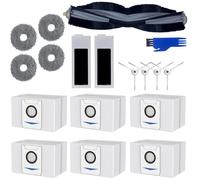 Pack accessoires pour Ecovacs Deebot T20 Omni/T20E Omni - Sac/Filtre/Serpillère/Brosse latérale/Rouleau extracteur Phonillico®