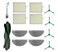 Pack accessoires - PHONILLICO - iRobot Roomba Combo - 1 rouleau extracteur - 4 filtres - 4 brosses latérales