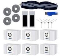 Pack accessoires - Phonillico® - Ecovacs Deebot T20 Omni - 6 sacs à poussière - 1 rouleau extracteur - 2 filtres