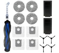 Pack accessoires pour Ecovacs Deebot T50 Omni/T50 Pro Omni/T50 Max Pro Omni - Filtre/Sac/Lingette/Brosse/Rouleau Phonillico®