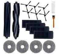 Pack accessoires pour Ecovacs Deebot X2/X2 OMNI/X2 PRO/DEX86 - Filtre/Serpillère/Brosse latérale/Rouleau extracteur Phonillico®