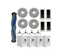 Pack accessoires pour Ecovacs Deebot X5 Omni/X5 Pro Omni - Filtre/Sac/Lingette/Brosse latérale/Rouleau extracteur Phonillico®