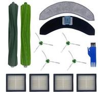 Pack accessoires pour iRobot Roomba Combo 10 MAX - Filtre/Serpillère/Brosse latérale/Rouleau extracteur Phonillico®
