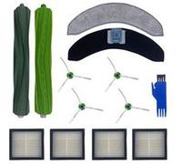 Pack accessoires pour iRobot Roomba Combo 10 MAX - Filtre/Serpillère/Brosse latérale/Rouleau extracteur Phonillico®