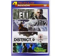 Pack Acción: 2012, District 9, Green Hornet, El Libro De Eli [Import]
