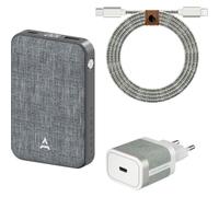 Pack ADEQWAT Powerbank+Chargeur 30W+USB-C-Lightning