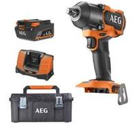Pack AEG 18V - Boulonneuse à chocs Brushless 700 Nm - Batterie 4.0 Ah - Chargeur - Caisse de rangement G