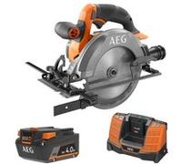 Pack AEG 18V - Scie circulaire Subcompact Brushless 165 mm - Batterie 4.0 Ah - Chargeur
