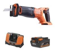 Pack AEG 18V - Scie sabre 28 mm - Batterie 4.0 Ah - Chargeur