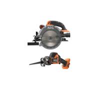 Pack AEG Scie circulaire - Scie Sabre - 18 V - Subcompact - Brushless