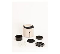 Pack AIR FRYER PRO COMPACT 3.5 L et Accessoires Beige G