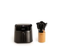 Pack AIR FRYER PRO LARGE 6.2 L + Set d'ustensiles de cuisine - Noir