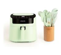 Pack AIR FRYER PRO LARGE 6.2 L + Set D'ustensiles De Cuisine Vert