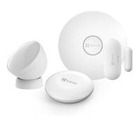 Pack alarme Ezviz de 4 détecteurs domestiques Blanc