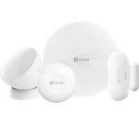 Pack Alarme Ezviz Sensor Kit - Hub, capteurs et bouton