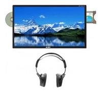Pack TV led 24pouces 60cm satmatic aio pour parabole automatique casque avec émetteur i