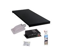 pack all black panneau solaire 160w régulateur solaire mppt10