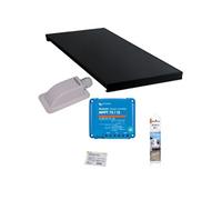 Pack ALL BLACK Panneau Solaire 160W + Régulateur solaire VICTRON 220W 15A