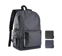 pack all Sac à dos léger et pliable de 18 L, gris, taille unique