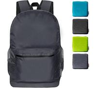 pack all Sac à dos léger et pliable de 18 L, gris, taille unique