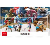 Pack Amiibo 4 figurines The Legend of Zelda : Breath of the Wild - Urbosa + Daruk + Mipha + Revali