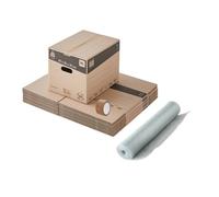 Pack and Move Kit de déménagement pour étudiants + 1 colle gratuite
