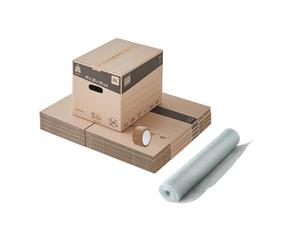 Pack and Move Kit de déménagement pour étudiants + 1 colle gratuite